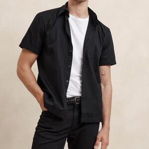 BANANA REPUBLIC SLIM TEXTURED SHIRT